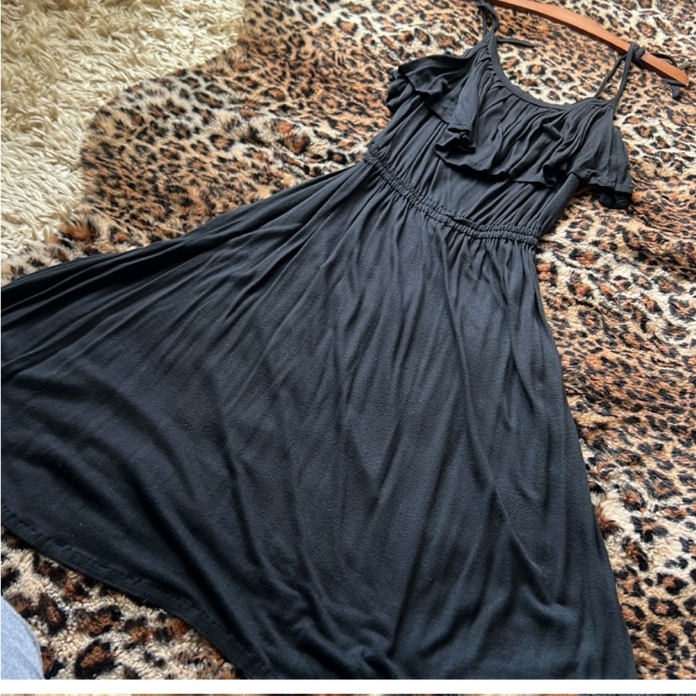 Cleobella black maxi dress